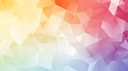 Abstract colorful geometric low-poly background. (1)