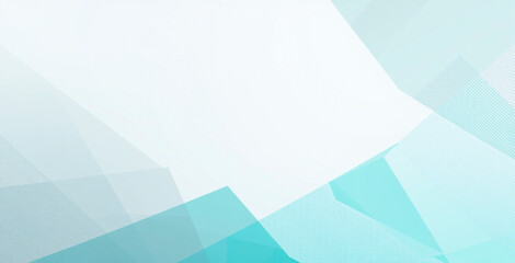 Light pastel soft pale dusty gray blue green turquoise cyan silver white abstract pattern background. Geometric. Line stripe angle facet triangle fold. Color gradient.Noise grain.Business, tech.Design