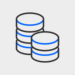 Business Finance Money Icon. Symbol of Expenses tracker. Perfect for enhancing professional websites, apps, and presentations.