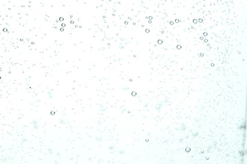 Refreshing soda water as background, closeup view