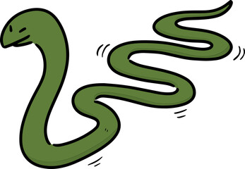Illustration of snake
