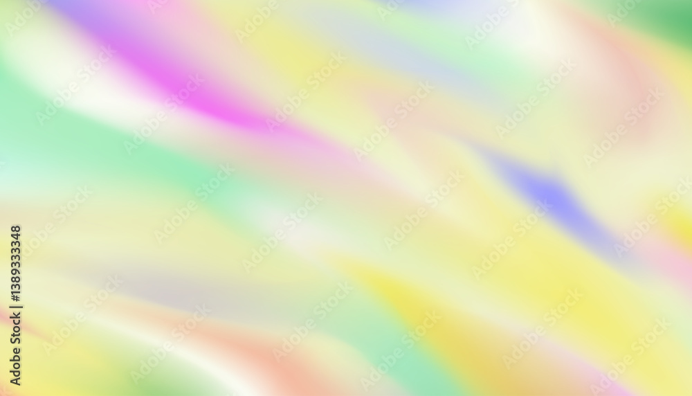 Poster prism gradient with abstract green,yellow light texture background,vector design 3d rainbow wall,org