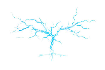 Abstract Colorful Tree Illustration On Black Background Isolated Art