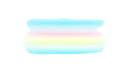 Abstract Gradient Color Shape On Transparent Background Illustration