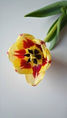 red yellow tulip