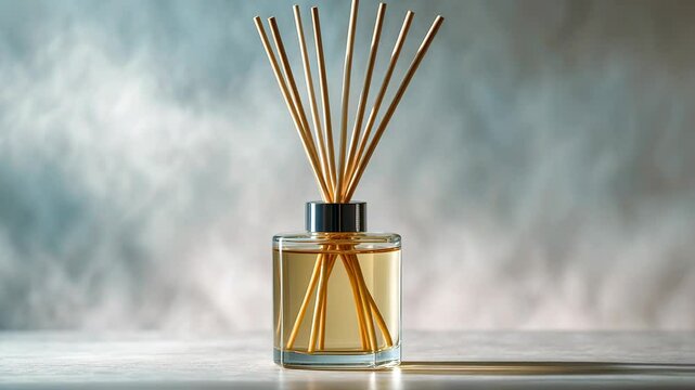 bottle of fragrance diffuser with sticks isolated . air freshener . art of living concept_g_1_2_1.png
