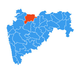 Jalgaon district map
