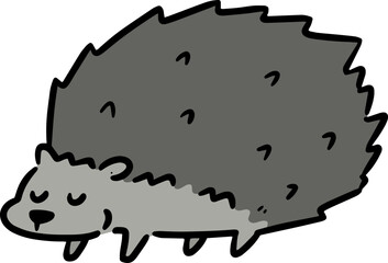 Illustration of porcupine
