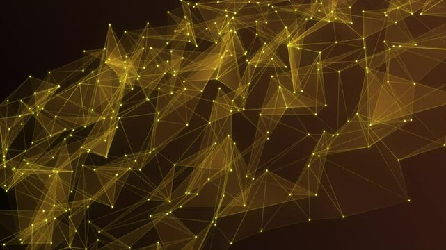 Colorful plexus pattern abstract background. Plexus background with moving lines and dots, abstract futuristic network background