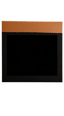 Abstract Isolated Frame Illustration Brown And Black Against Transparent Background