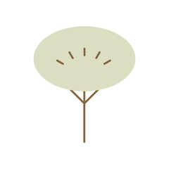 Tree Line Vector