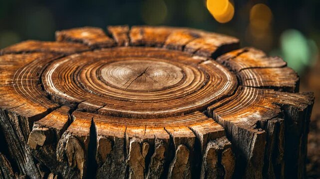 a cross section of a felled tree trunk, with unique patterns formed due to attacks by wood pests or other natural factors_g_1_3_1.png