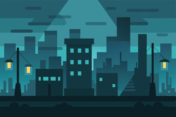 night city landscape