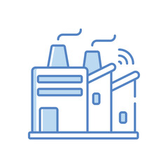 Smart Manufacturing  Vector icon