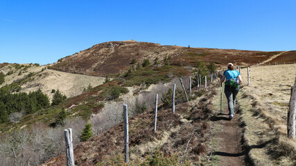 randonnée autour du Guéri, Auvergne