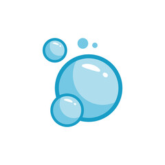 Water Bubbles Illustration