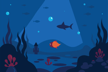 Obraz premium fish in the water