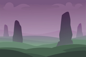 sunrise over the mountains