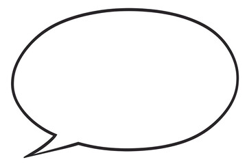 Isolated Abstract Speech Bubble Illustration With Communication Concept