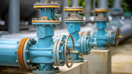 Industrial Water Pump Station Valves for Fluid Management System