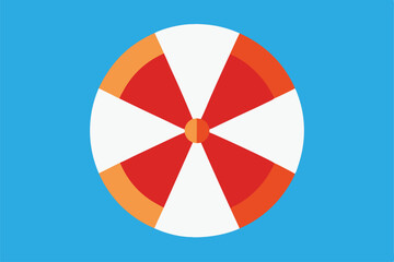 Obraz premium colorful easter egg with ribbon