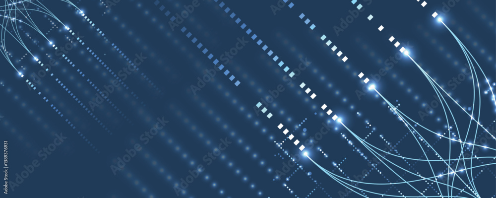 Poster Data technology and machine learning neural flow network