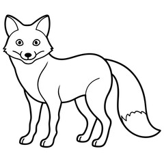 vector image of a cat