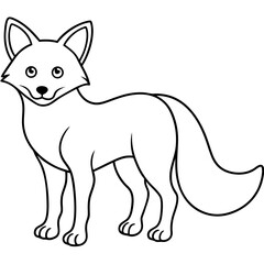 vector illustration of a dog