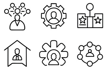 Software Line Art Abstract Design for Digital Illustration and Print 