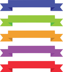 Fototapeta premium Set of colorful banners