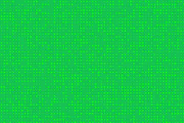 Grid of geometrical shapes in random colors