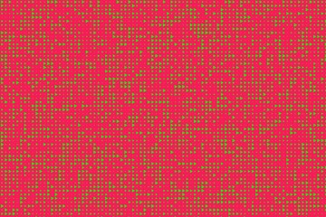 Grid of geometrical shapes in random colors