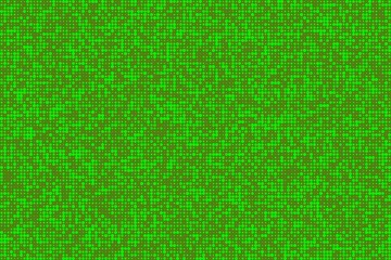 Grid of geometrical shapes in random colors