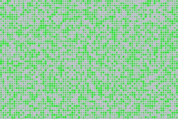 Grid of geometrical shapes in random colors