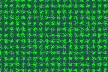 Grid of geometrical shapes in random colors