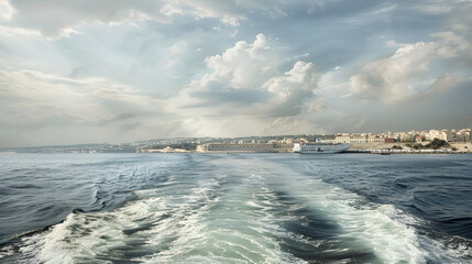view from the pier