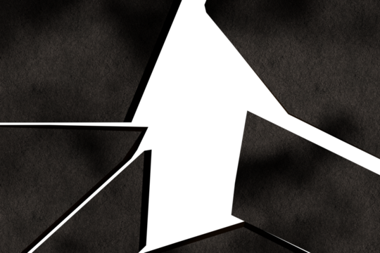 Abstract fractured dark gray texture
