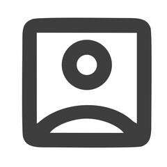 profile box icon User icon in flat style, Person icon, User icon for web site, User icon vector illustration