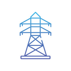 Transmission Tower Vector icon