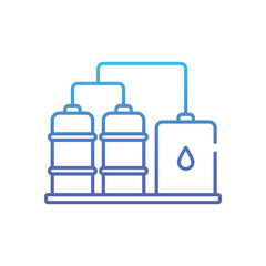 Refinery  Vector icon