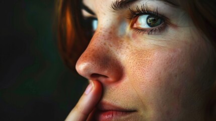 Fototapeta premium Silent Communication: The act of using intentional silence or pauses to convey messages, creating room for reflection and enriching the communication process. 