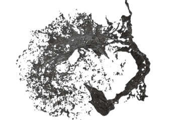 Detailed topographic map of a glacial landscape