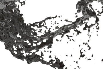 Detailed map of a mountainous and icy region, potentially a remote area