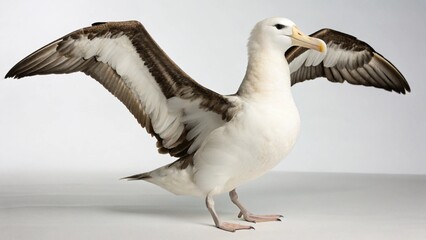 Obraz premium Albatross on studio background 