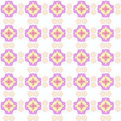 seamless pattern with flowers
