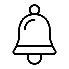 Bell Vector Line Icon Design