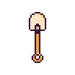 shovel tool equipment pixel art