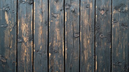 Obraz premium Dark Wooden Texture: Rustic Black Wood Background. Ideal for vintage, rustic, and aged designs. Perfect for websites and printing.