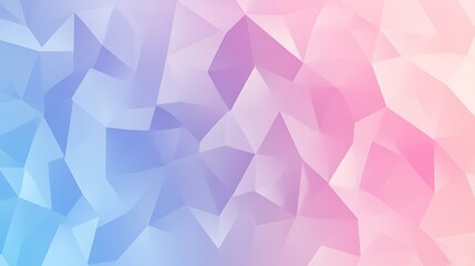 Fototapeta premium Abstract pastel low-poly background. (3)