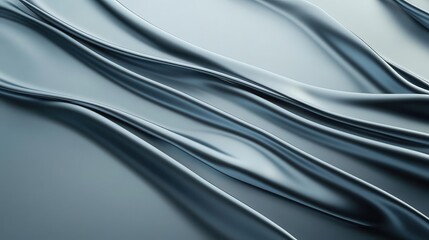 Abstract close-up of flowing lines creating a sleek, modern surface conveying fluidity and motion.